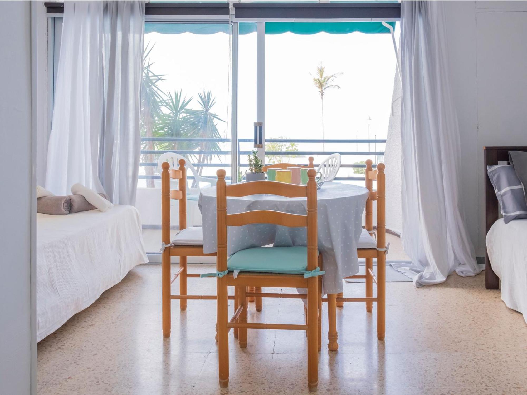 Live Punta Columbus Pool & Beach Front Punta Del Hidalgo Exterior photo