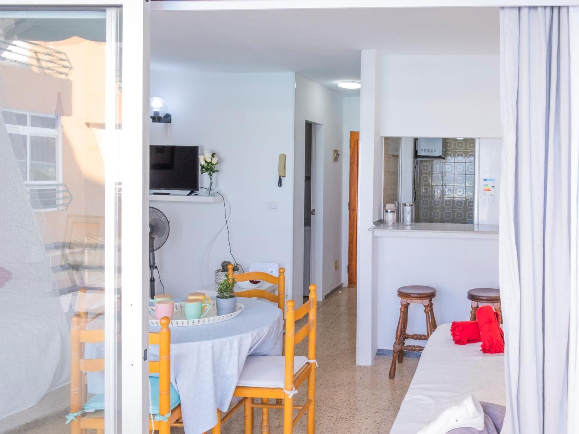 Live Punta Columbus Pool & Beach Front Punta Del Hidalgo Exterior photo