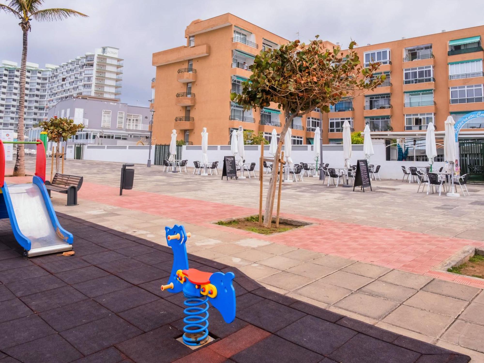 Live Punta Columbus Pool & Beach Front Punta Del Hidalgo Exterior photo