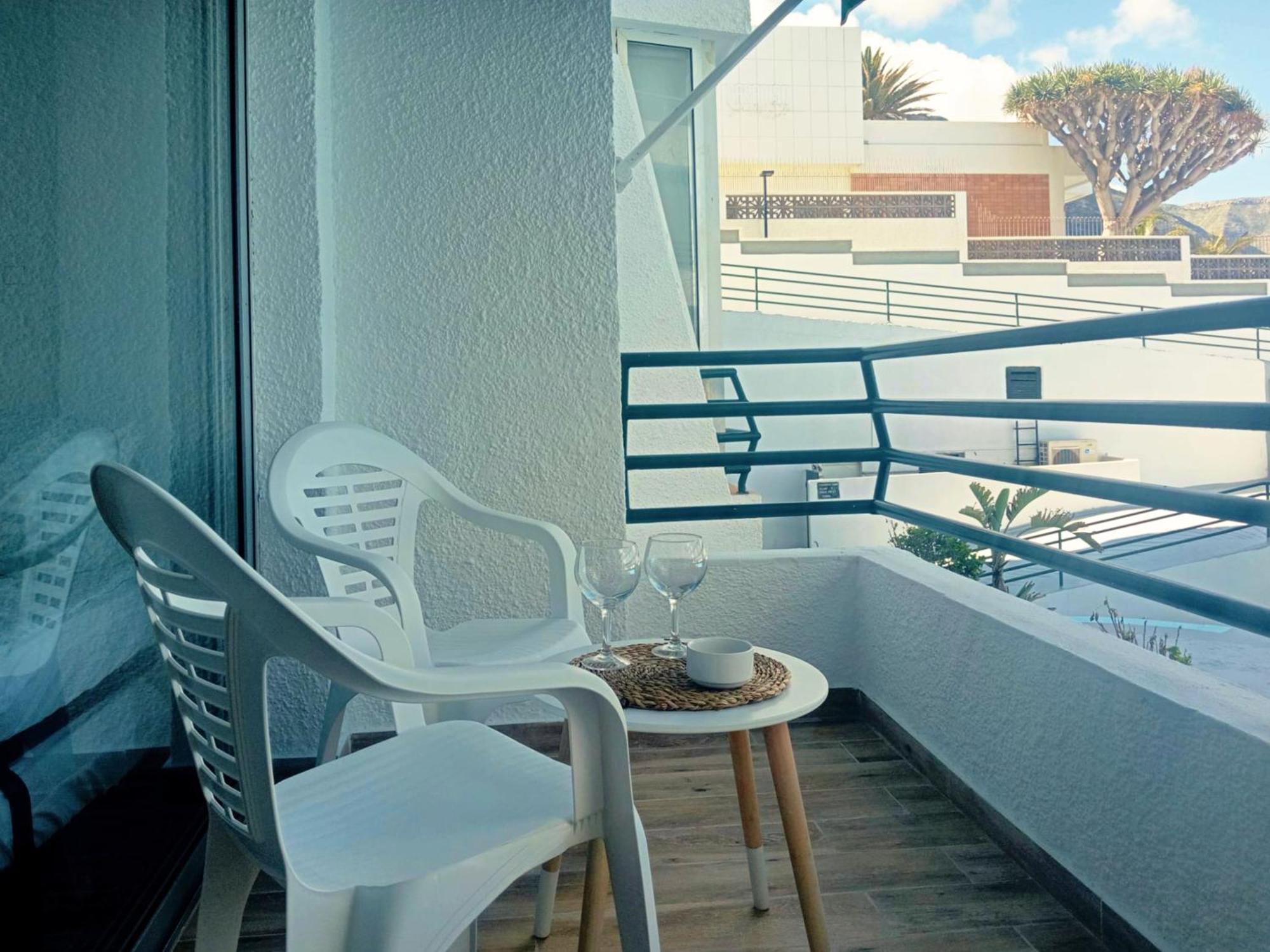 Live Punta Columbus Pool & Beach Front Punta Del Hidalgo Exterior photo
